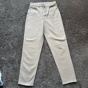 Zara Slim Jeans -  Ecru 3777/025